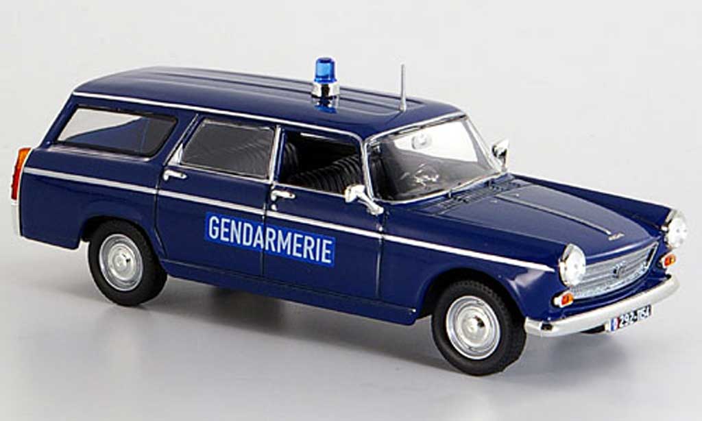 Peugeot 404 Break 1/43 Norev Break Gendarmerie Polizei 1969 modellautos