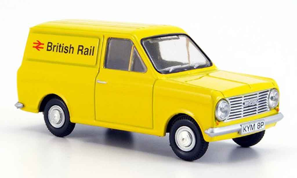 Bedford HA 1/43 Oxford Van jaune British Rail miniature