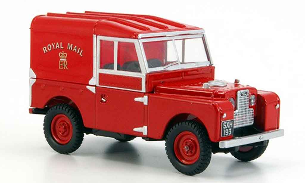Land Rover 88 1/43 Oxford rouge Royal Mail miniature