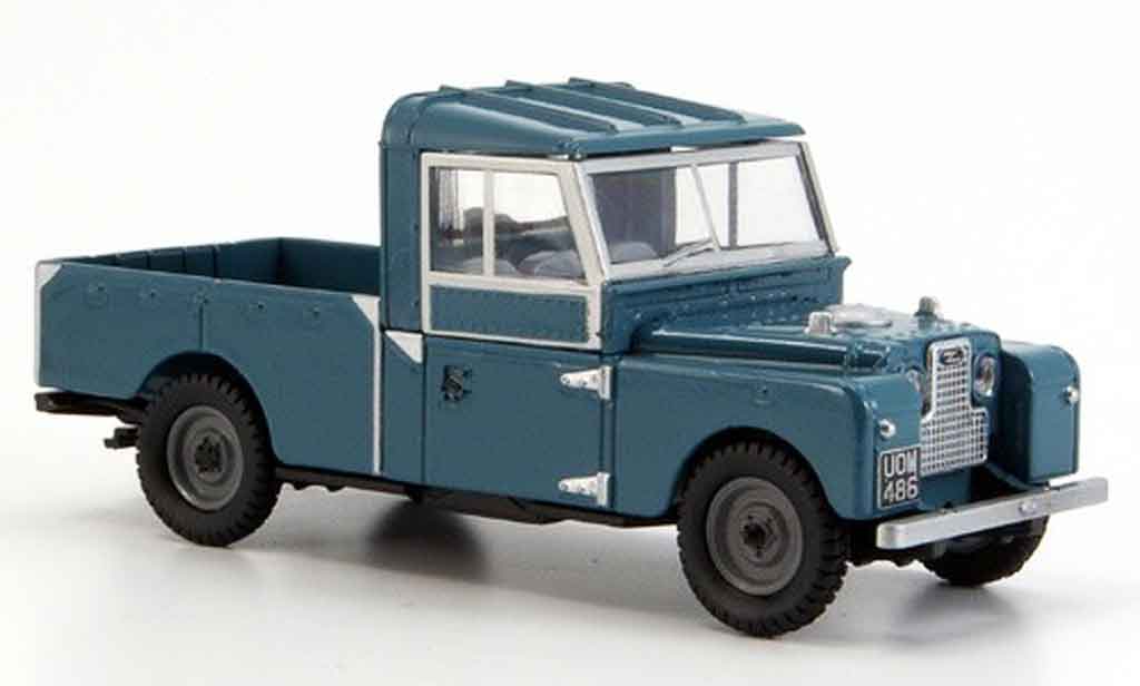 Land Rover 109 1/43 Oxford bleu Pick Up miniature