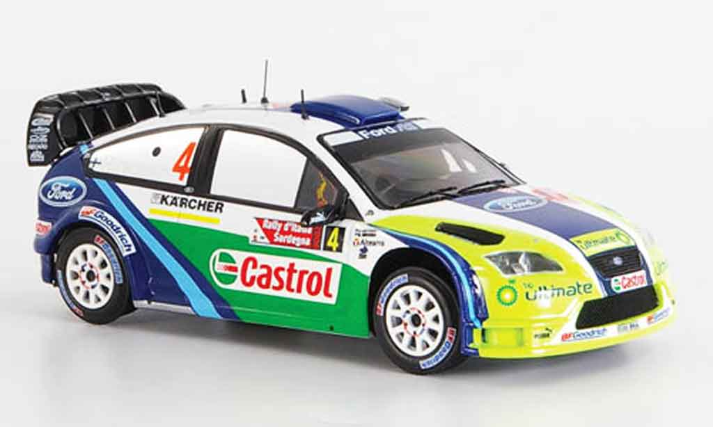 Ford Focus RS WRC 1/43 IXO No.4 BP Hirvonen Lehtinen Zweiter 2006 miniature