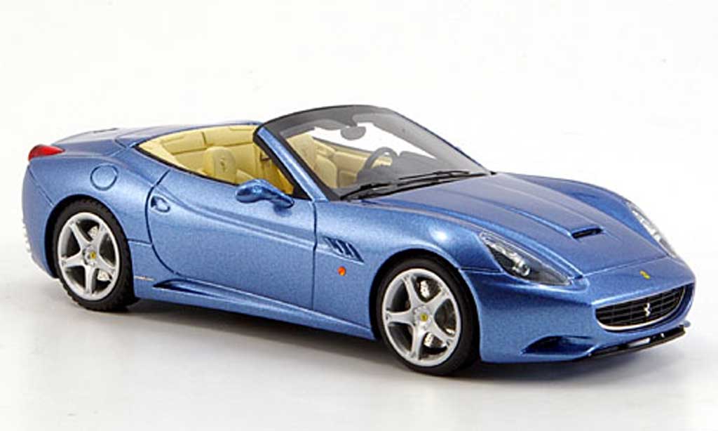 Ferrari California 2008 1/43 Look Smart 2008 bleue geoffnetes Verdeck miniature