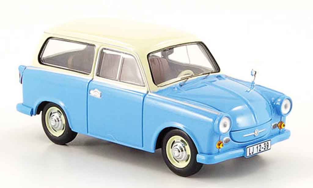 Trabant P50 1/43 IST Models P 50 Kombi bleu beige 1959 miniature