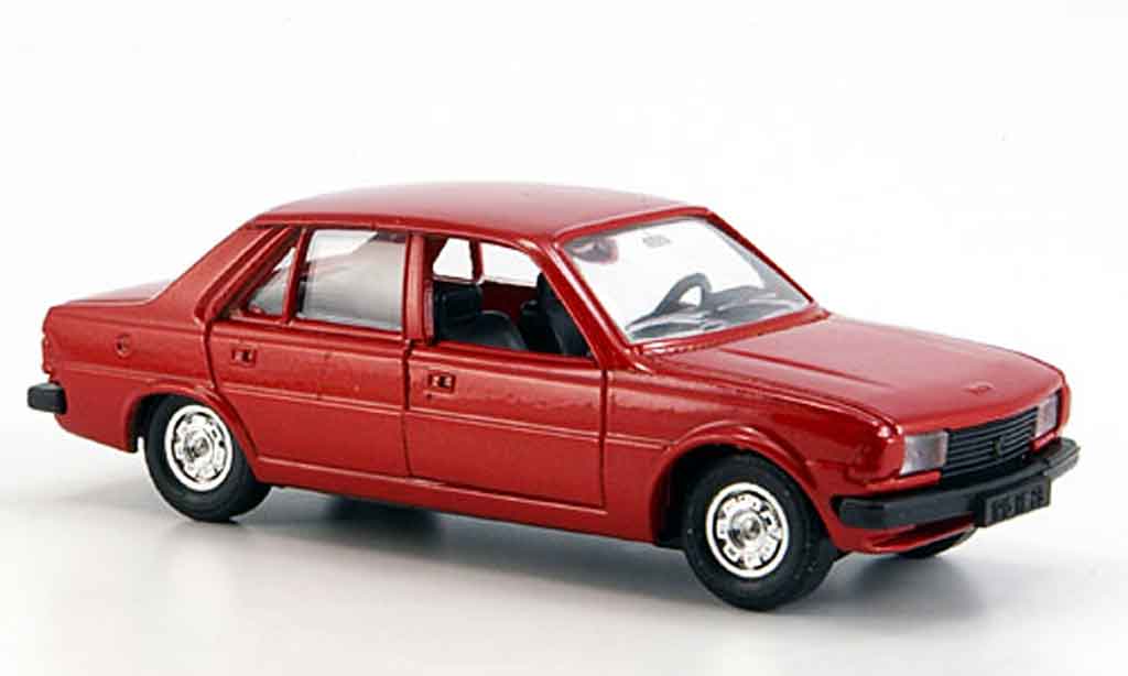 Peugeot 305 1/43 Solido rojo coche miniatura