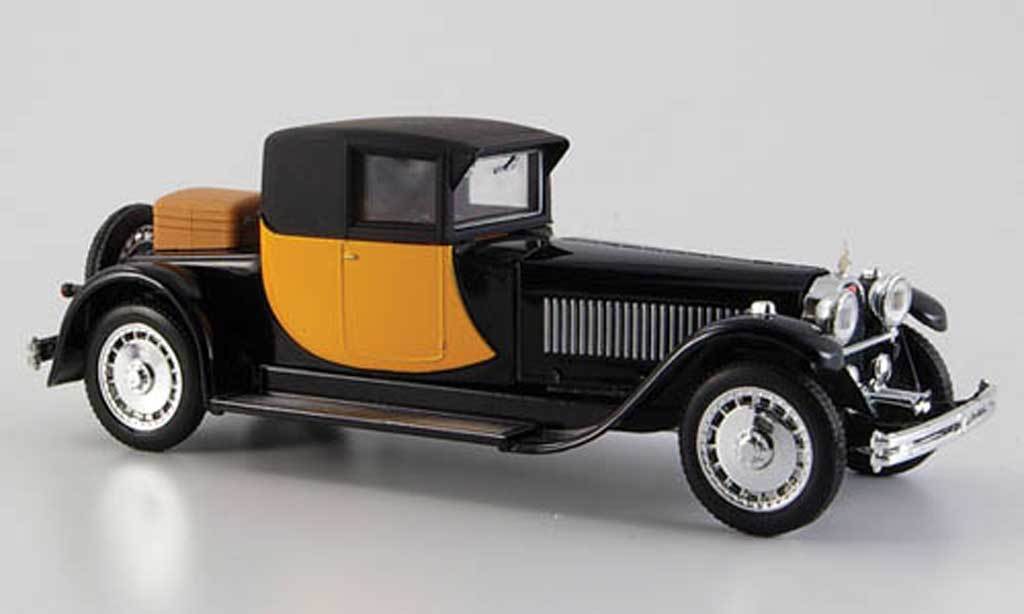 Bugatti Royale 1/43 Rio Coupe Napoleon jaune-noire 1929 miniature