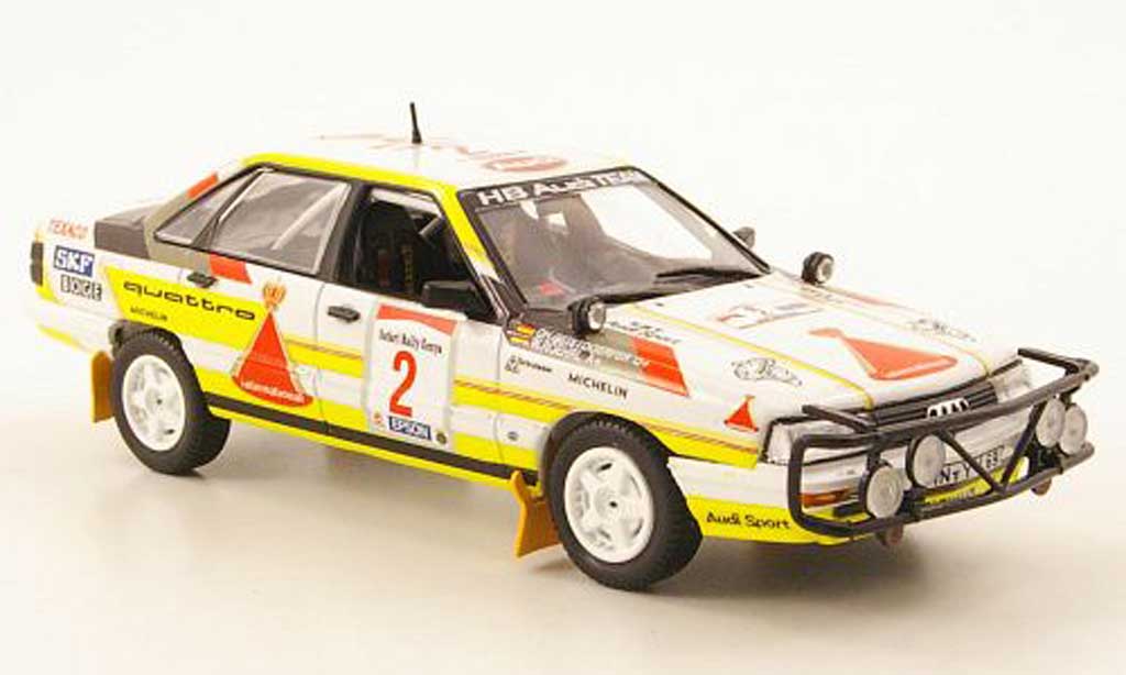 Audi 200 quattro 1/43 Norev No.2 Safari Rally Kenya 1987 miniature