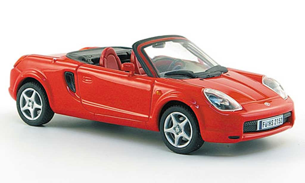 Toyota MR 1/43 Solido 2 (W3) rouge 2000 miniature