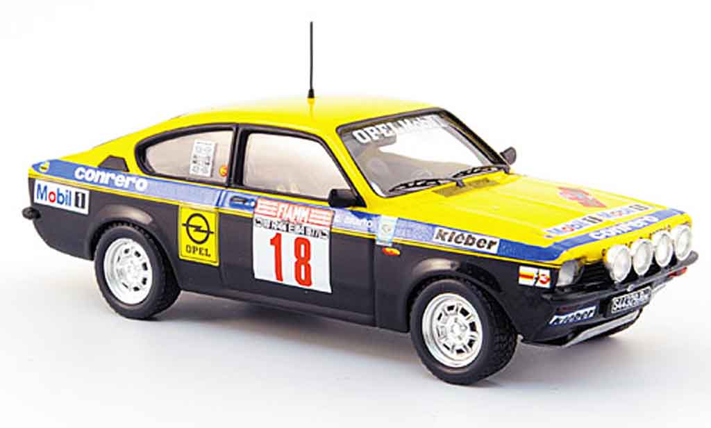 Opel Kadett GT 1/43 Trofeu GT e no.18 conrero elby rallye 1977 miniature