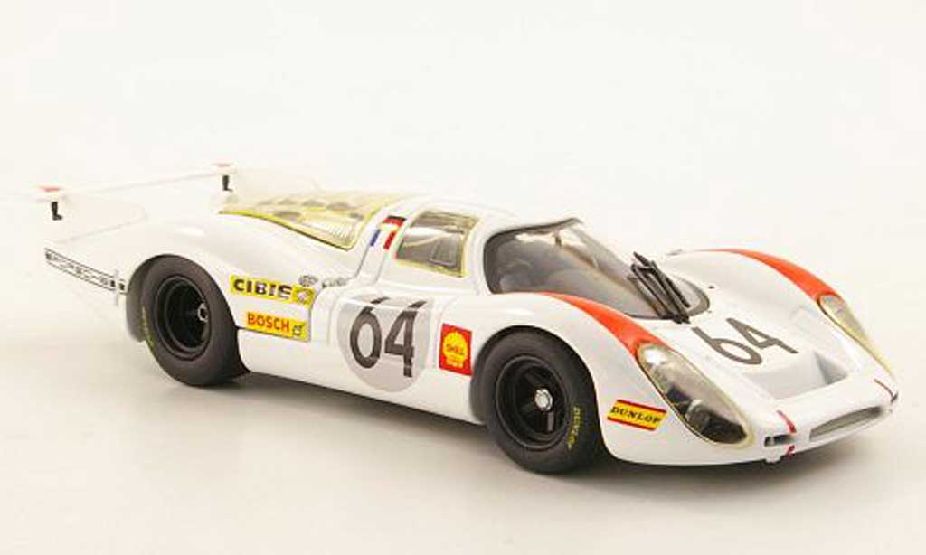 Porsche 908 1969 1/43 Minichamps 1969 L No.6Hermann/Larousse 24h Le Mans miniature