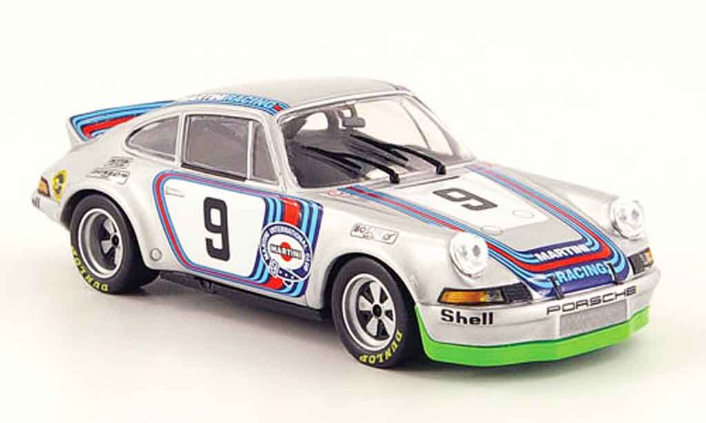 Porsche 911 RSR 1/43 Minichamps RSR 3.0 No.9 Martini 6h Vallelunga 1973 miniature