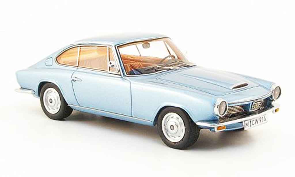 Glas 1700 1/43 Neo GT bleu 1965 miniature