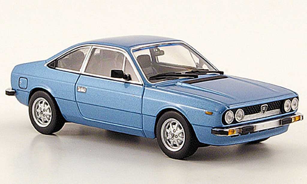 Lancia Beta 1/43 Minichamps Coupe bleu 1980 miniature