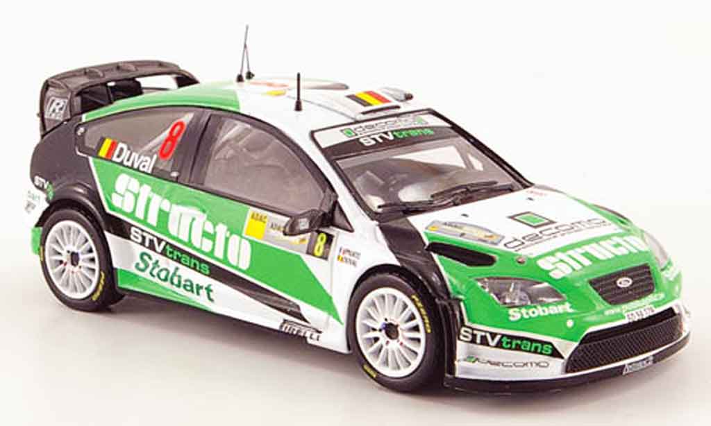 Ford Focus RS WRC 1/43 ixo RS WRC 07 No.8 Structo Rally Deutschland 2008 miniature