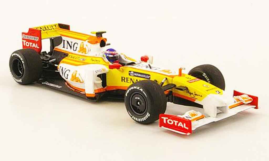 Renault F1 1/43 Minichamps r29 no.8 ing r.grosjean f1 team 2009 miniature