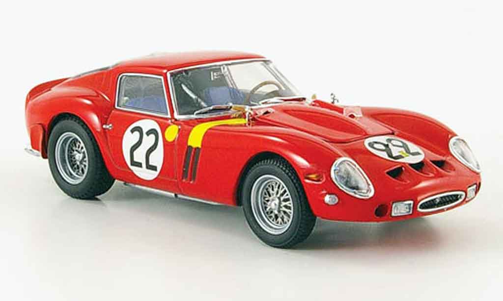 Ferrari 250 GTO 1962 1/43 Kyosho GTO 1962 no.22 24h le mans miniature