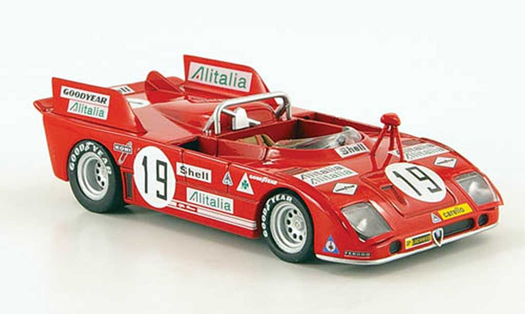 Alfa Romeo 33.3 1972 1/43 M4 1972 TT No.19 24h Le Mans miniature