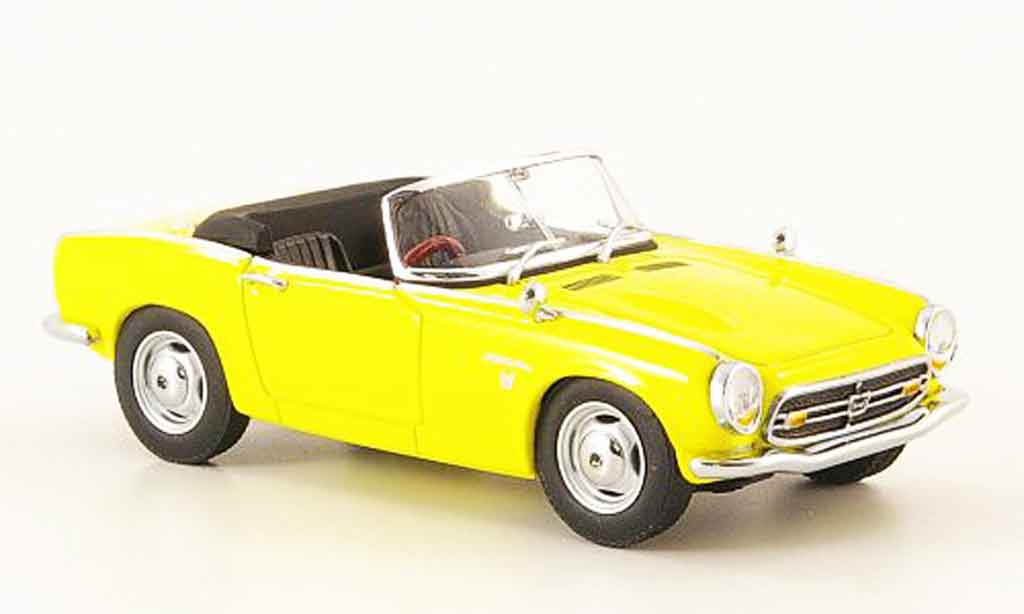 Honda S800 1/43 Ebbro Roadster jaune 1966