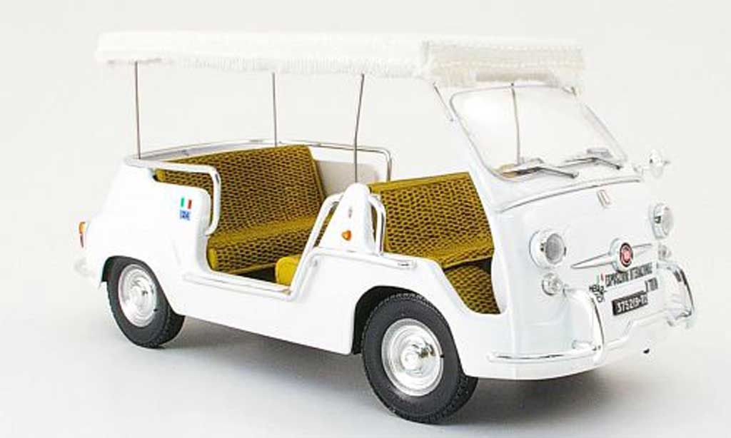 Fiat 600 1/18 Mini Miniera multipla taxi weltausstellung turin italia 1961 miniature