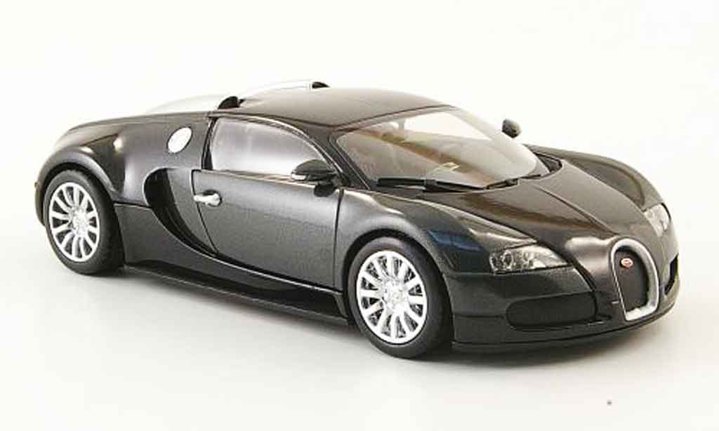 Bugatti Veyron 16.4 1/43 Minichamps 16.4 grise noire 2009 miniature