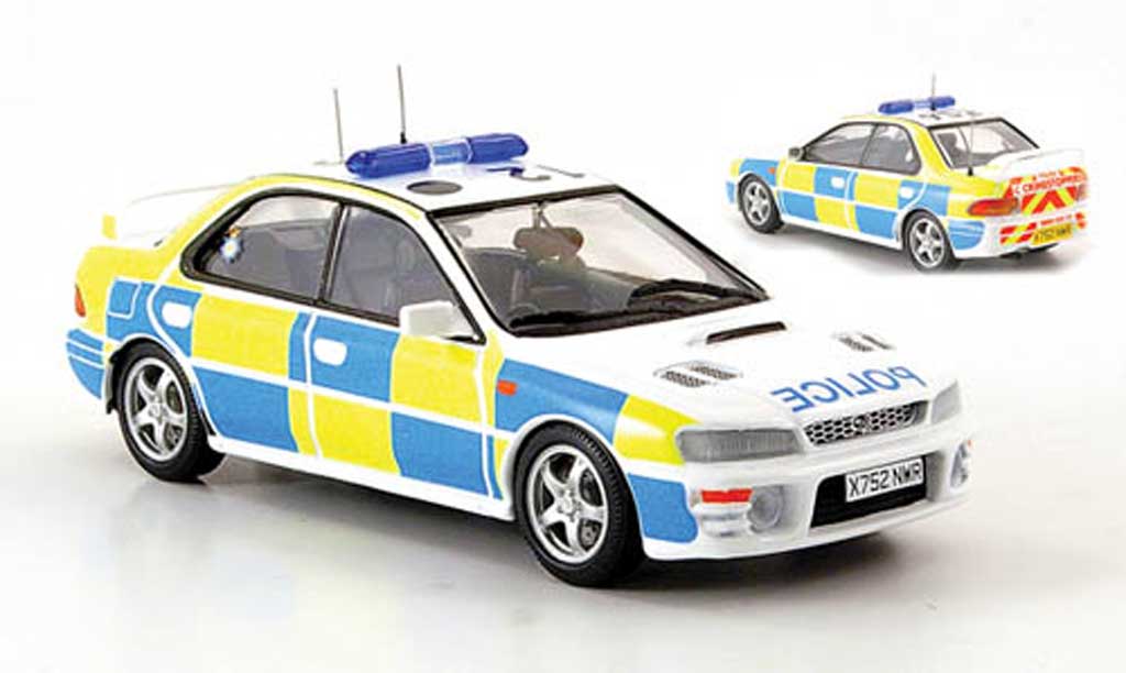 Subaru Impreza WRX 1/43 Trofeu North Yorkshire Police Polizei UK