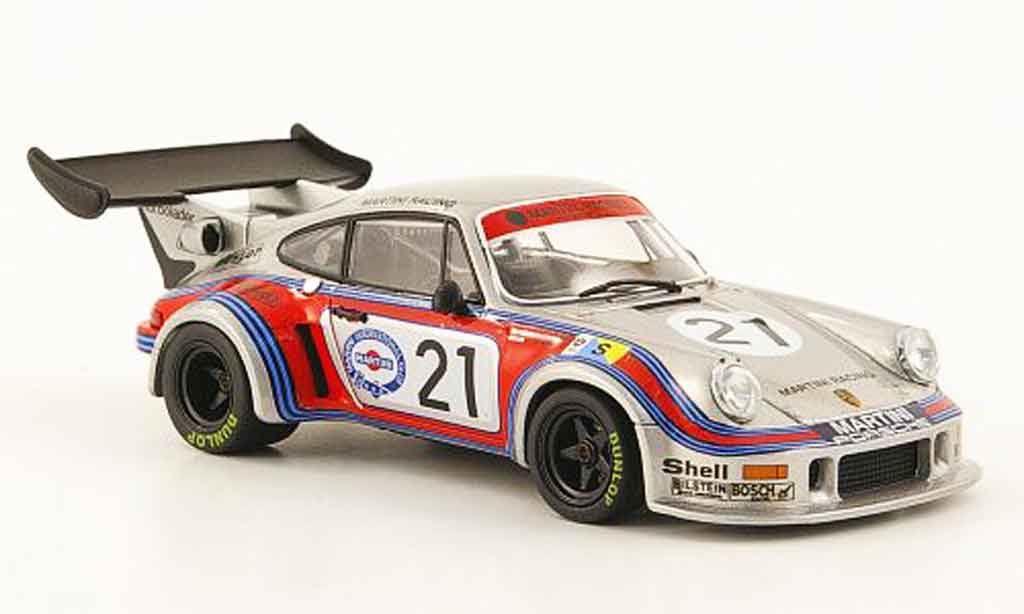 Porsche 930 Turbo 1/43 Ebbro RSR No.21 Martini 24h Le Mans 1974 miniature