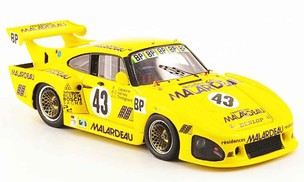 Porsche 935 1980 1/43 Spark 1980 K3 No.43 Malardeau 24h Le Mans miniature