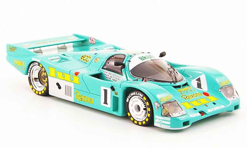 Porsche 962 1987 1/43 Spark 1987 No.1 lui 24h Le Mans miniature