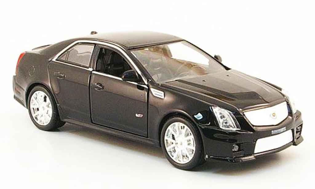 Cadillac CTS 1/43 Luxury Die Cast V noire 2009 miniature