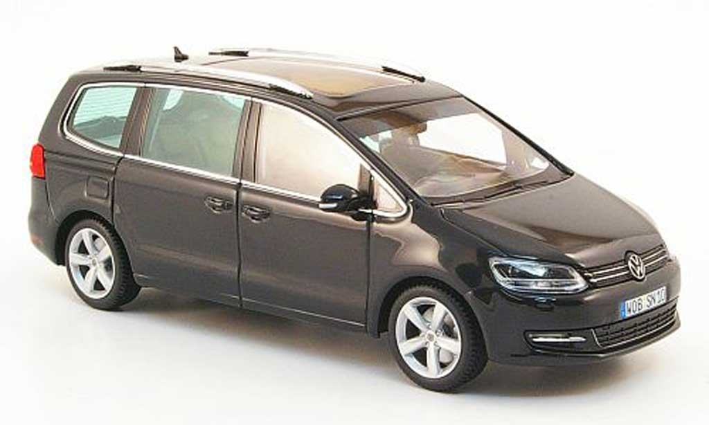 Volkswagen Sharan 1/43 Minichamps II grise 2010 miniature