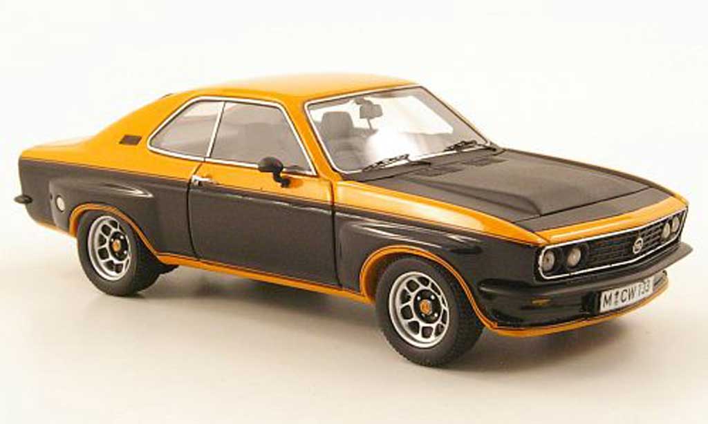 Opel Manta 2800 1/43 Neo 2800 TE orange/black/mattblack lim. Aufl. 300 1975 diecast model cars