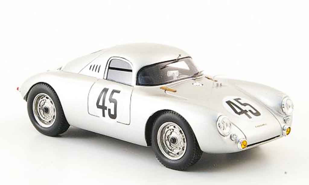 Porsche 550 1953 1/43 Spark 1953 No.45 R.von Frankenberg Frere 24h Le Mans miniature