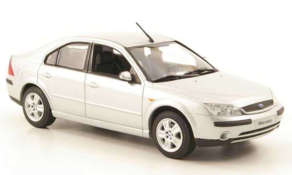 Ford Mondeo 2001 1/43 Minichamps 2001 MKIII grise Stufenheck miniature