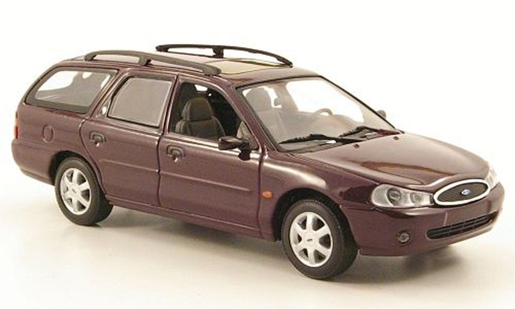 Ford Mondeo 1998 1/43 Minichamps 1998 MKII Turnier noire-lila miniature