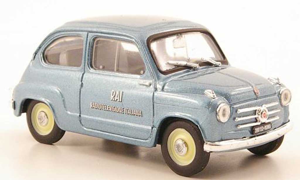 Fiat 600 1/43 Brumm RAI 1960 miniature