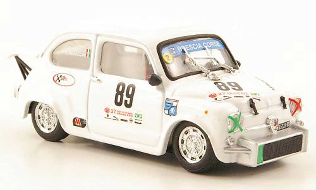 Fiat 850 1/43 Brumm Abarth TC No.89 24h Classic Nurburgring 2009 miniature