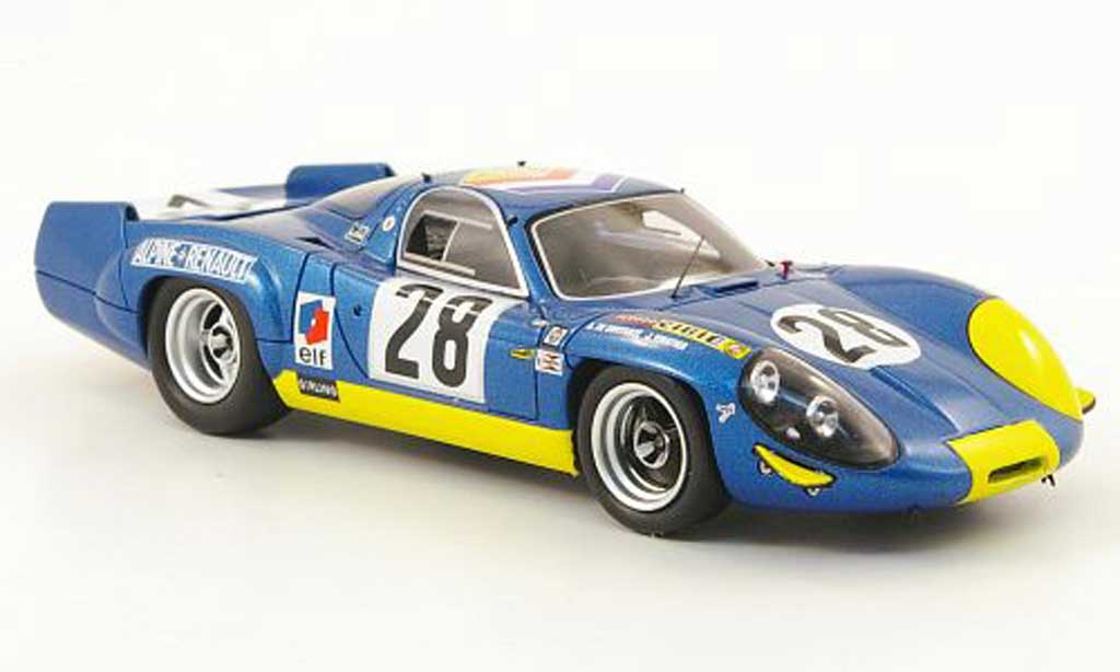 Alpine A220 1/43 Spark No.28 24h Le Mans 1969 miniature