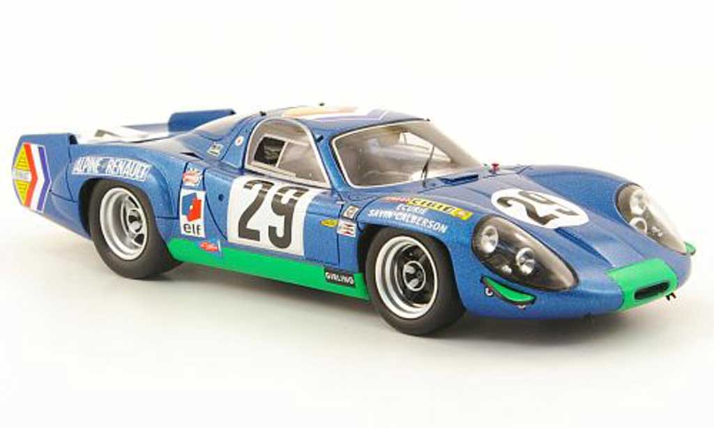 Alpine A220 1/43 Spark No.29 24h Le Mans 1969 miniature
