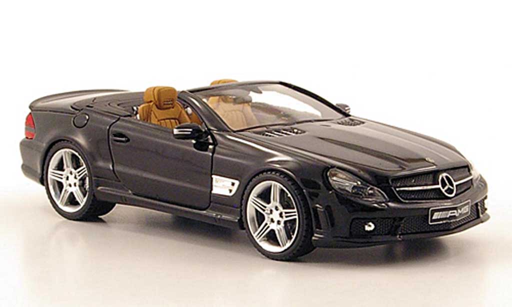 Mercedes Classe SL 65 1/43 Absolute Hot 65 AMG black diecast model cars