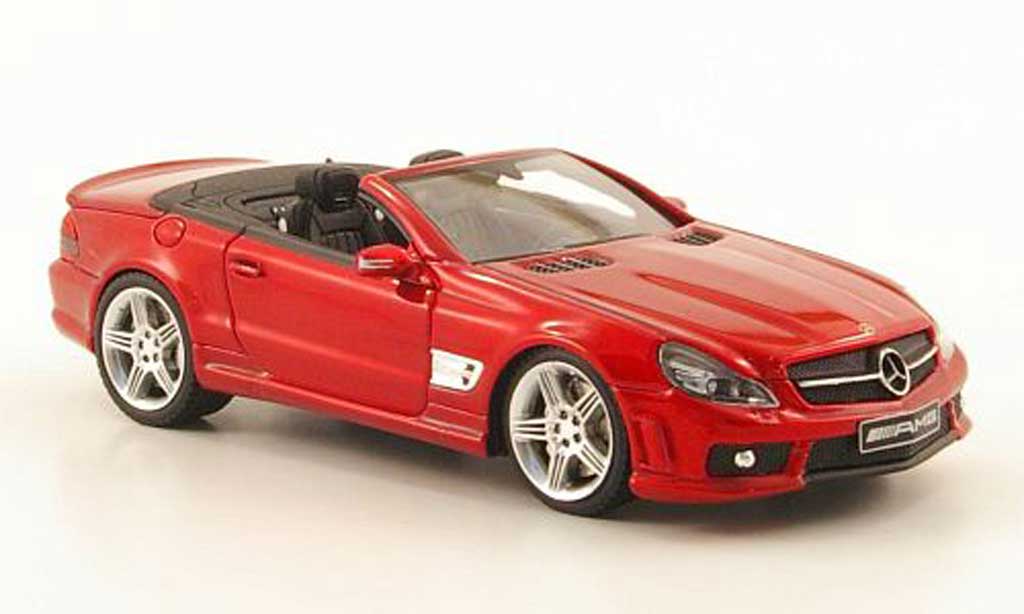 Mercedes Classe SL 65 1/43 Absolute Hot 65 AMG red diecast model cars