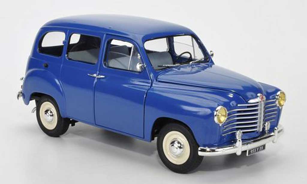Renault Colorale 1/18 Solido Prairie blue 1953 miniature
