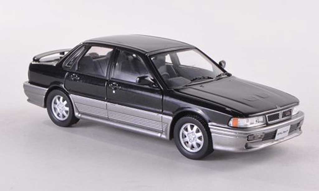 Mitsubishi Galant VR4 1/43 IXO noire 1987 miniature
