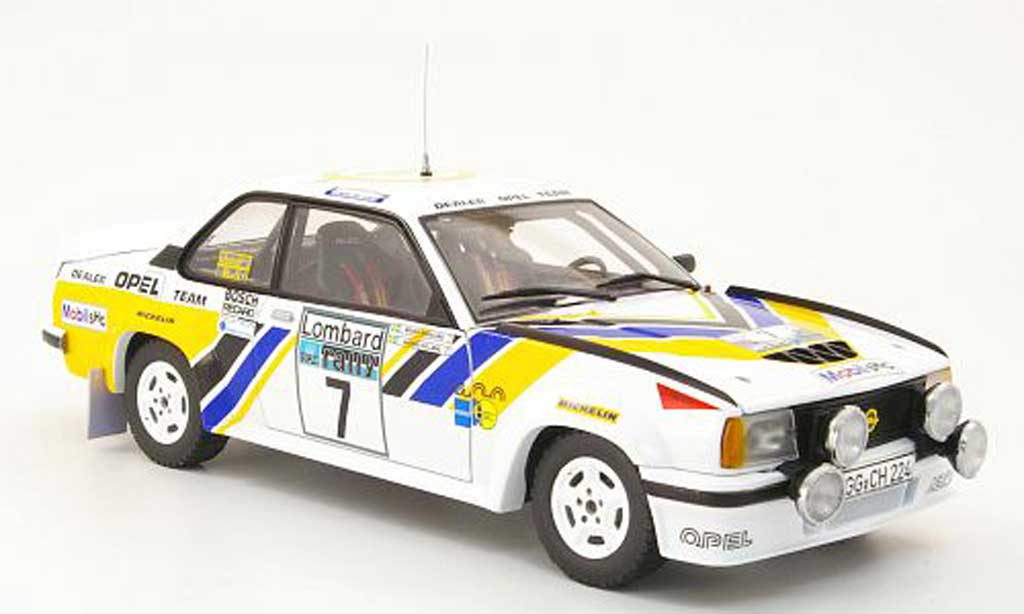 Opel Ascona 400 1/18 Sun Star 400 no.7 opel dealer team rac rallye 1980 a.kullang / b.berglund miniature