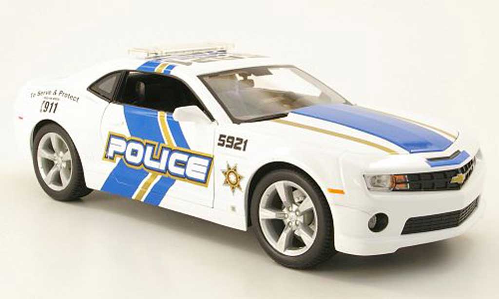 Chevrolet Camaro SS 1/18 Maisto SS amerikanische polizei 2010 miniature
