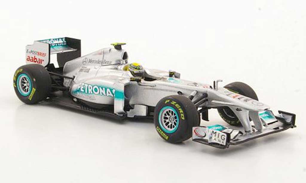 Mercedes F1 2011 1/43 Minichamps 2011 GP MGP W02 No.8 N.Rosberg Petronas -Saison miniature