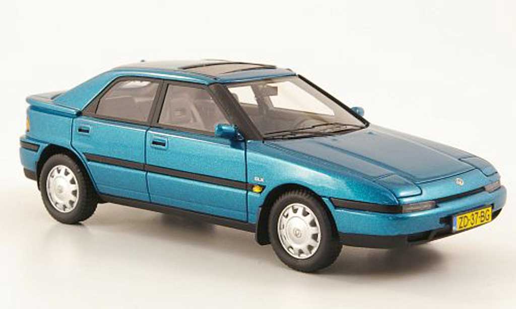 Mazda 323 1/43 Neo F bleu 1992 miniature