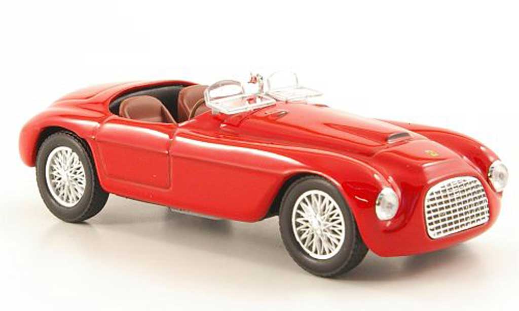 Ferrari 166 1/43 Hachette red MM diecast model cars
