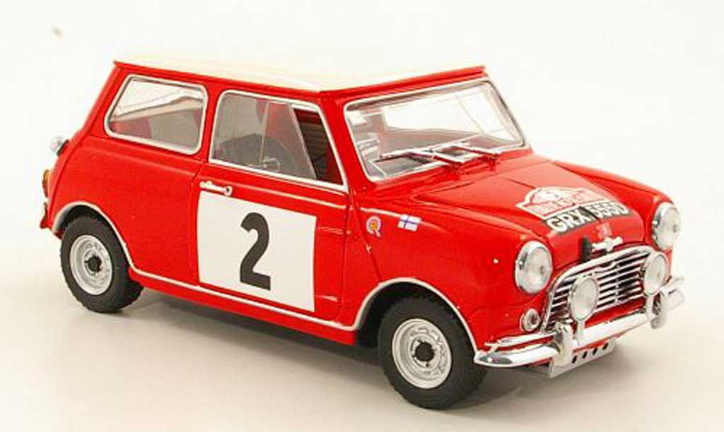 Austin Mini Rallye 1/18 Kyosho Rallye 1275S No.2 Rally Monte Carlo 1966 miniature