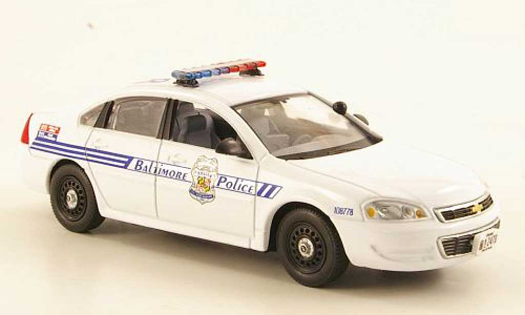 Chevrolet Impala 2011 1/43 First Response Baltimore Maryland Police miniature