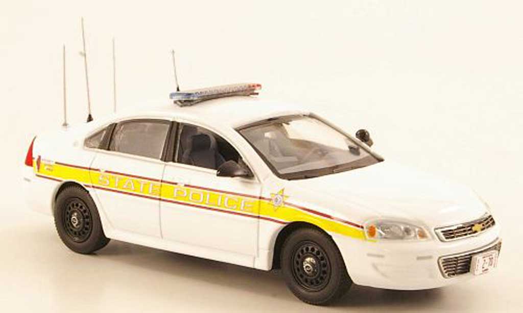 Chevrolet Impala 2011 1/43 First Response 2011 Illinois State Police diecast model cars