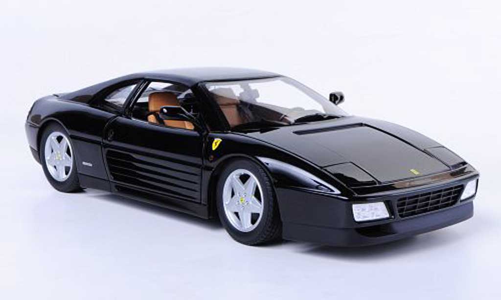 Ferrari 348 tb 1/18 Hot Wheels noire miniature